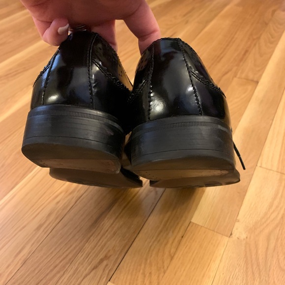 Johnston and Murphy black dress shoe - Picture 4 of 5